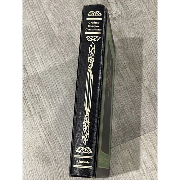 Vintage Cruden's Complete Concordance Hardcover Bible Study Book 1984 - Picture 2 of 8